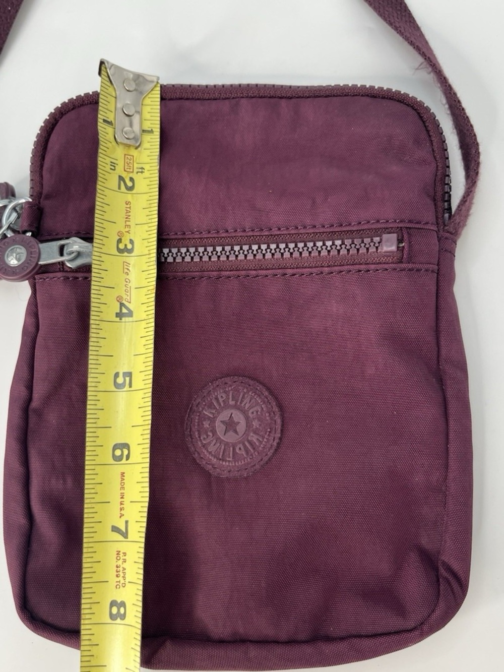 Kipling Plum Mini Crossbody Bag - Picture 5 of 9